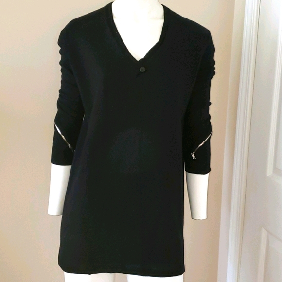 Sandro merino wool long sweater - Picture 1 of 5